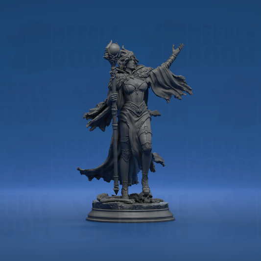 Mallory the Envious, the Dark Ruler by DM Stash | Miniature | TTRPG | Unpainted | Print on Demand