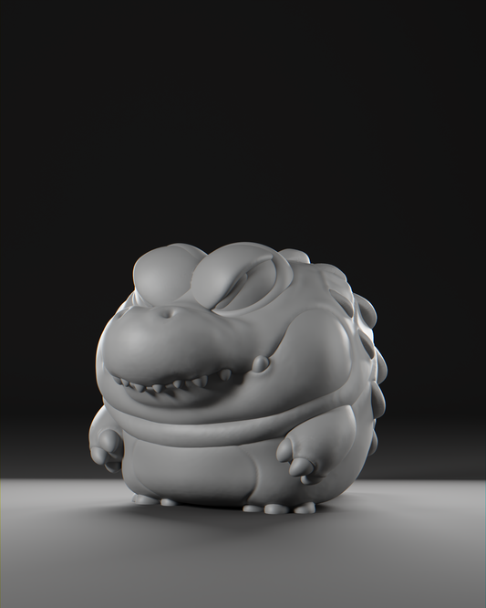 a 3d model of a dragon sitting on a table