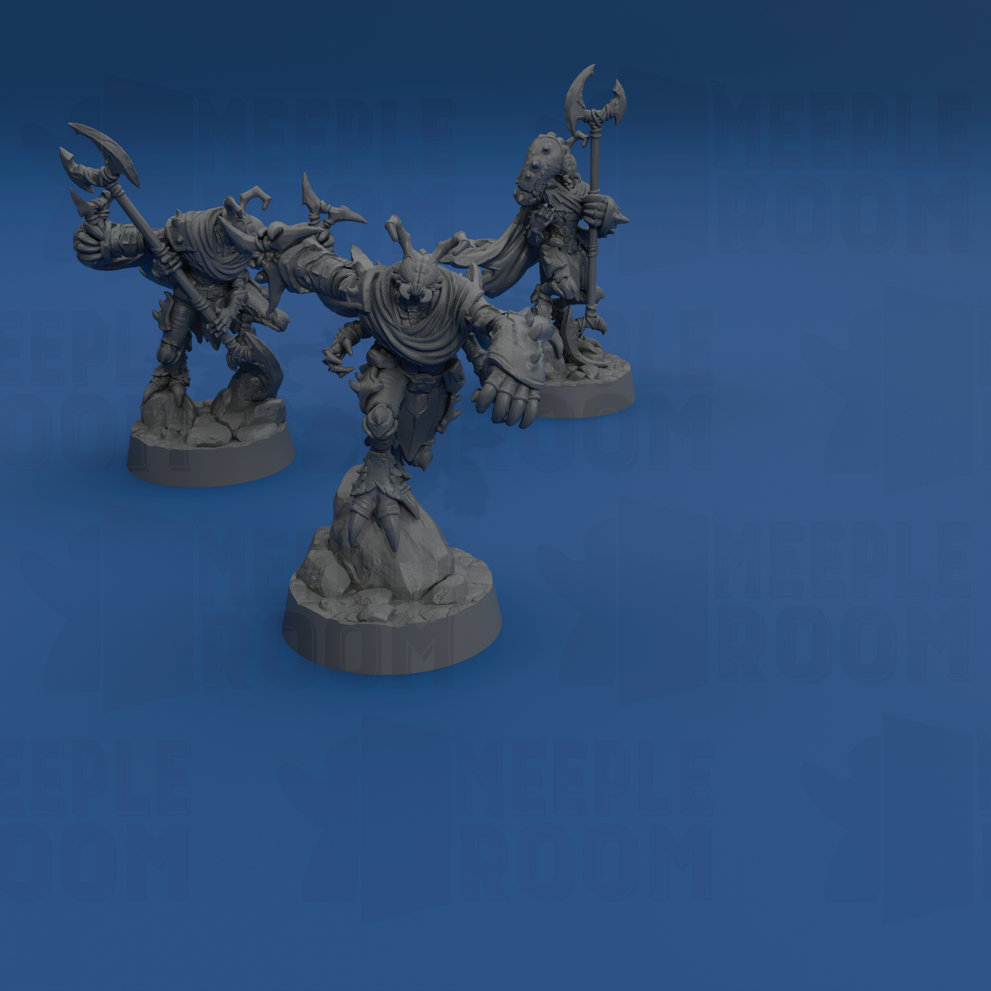 Zantik Hunter by Sordane Publishing | Miniature | TTRPG | Unpainted | Print on Demand