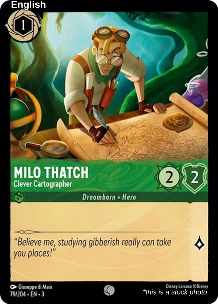 Milo Thatch - Clever Cartographer