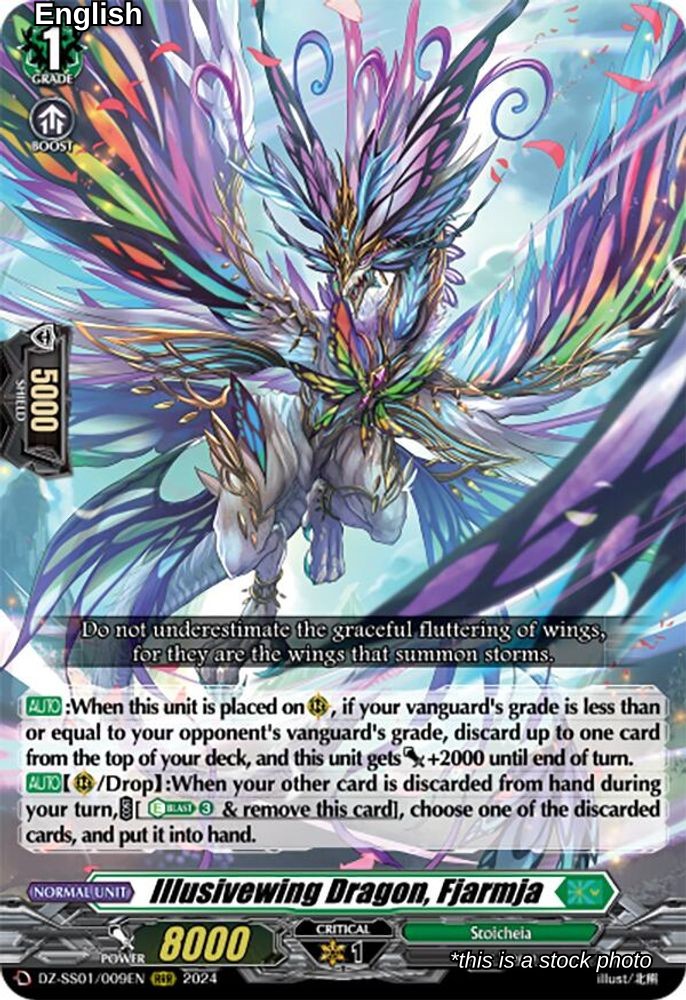 Illusivewing Dragon, Fjarmja