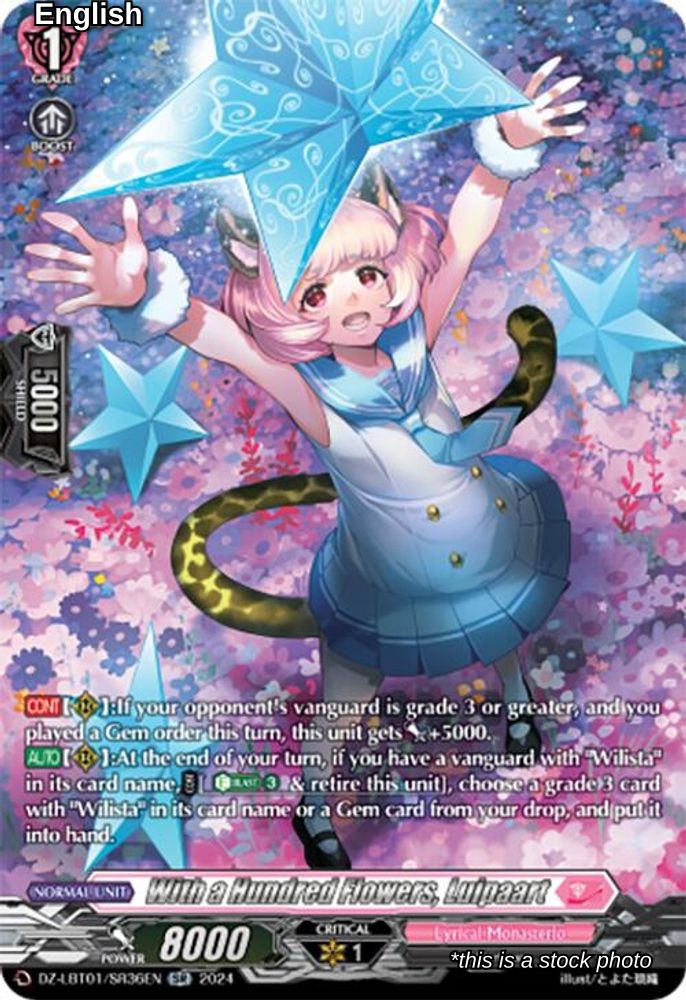 With a Hundred Flowers, Luipaart (SR)