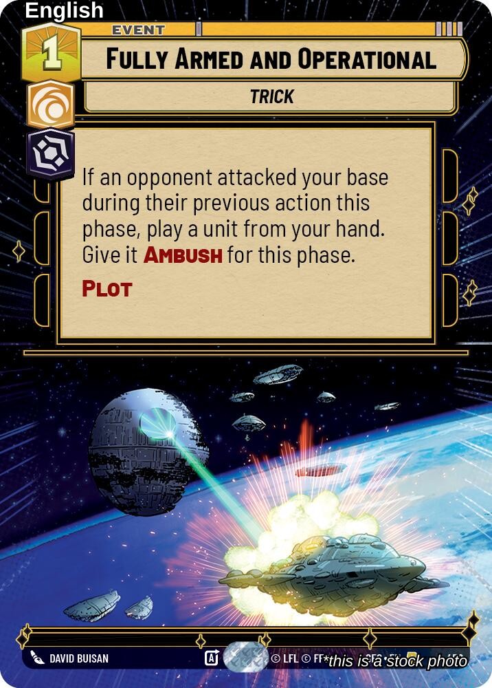 Fully Armed and Operational (Hyperspace)