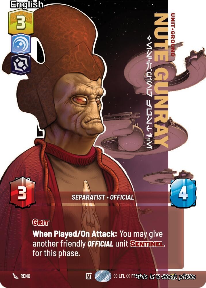Nute Gunray - Escaping Justice (Prestige)