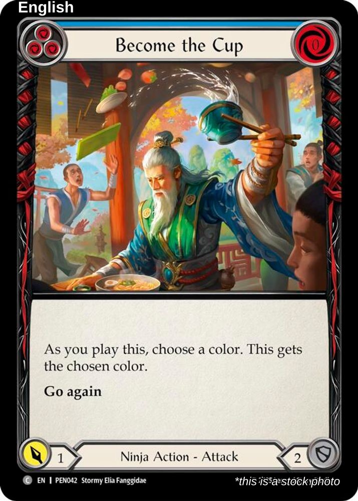 Become The Cup (Blue)