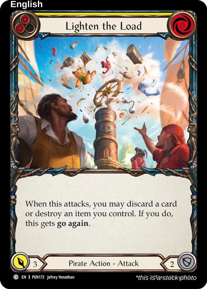 Lighten The Load (Yellow)