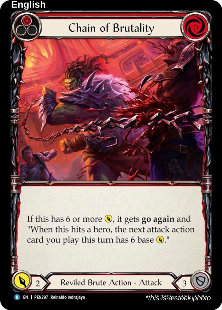 Chain of Brutality (Red)