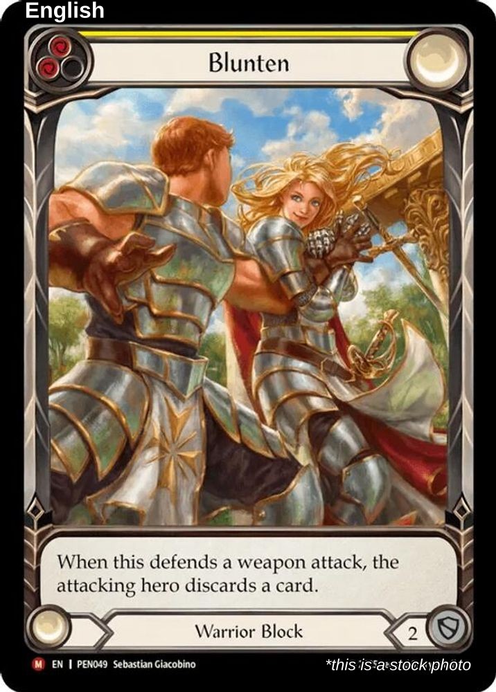 Blunten (Yellow) (Extended Art)