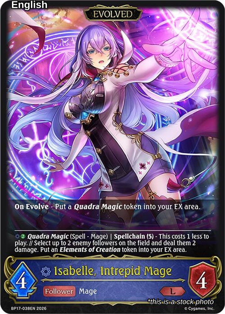 Isabelle, Intrepid Mage (Evolved)