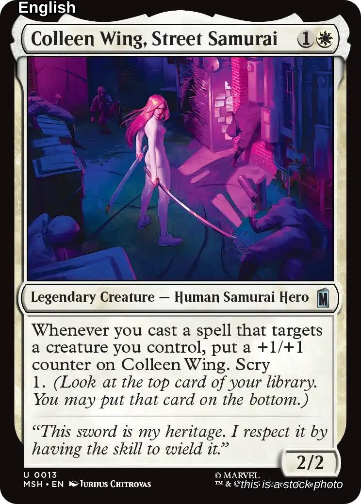Colleen Wing, Street Samurai