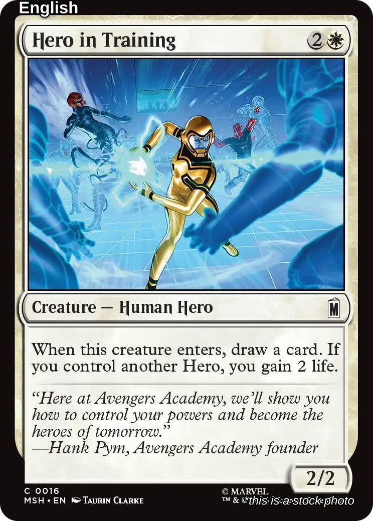 Hero in Training