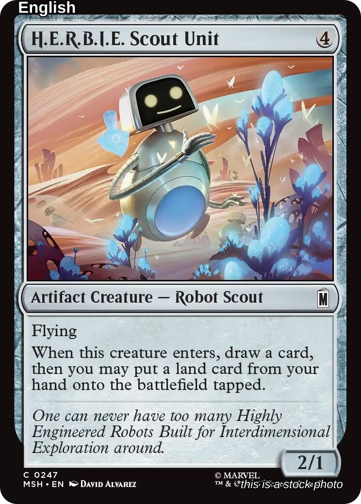 H.E.R.B.I.E. Scout Unit
