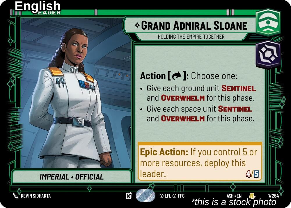 Grand Admiral Sloane - Holding the Empire Together