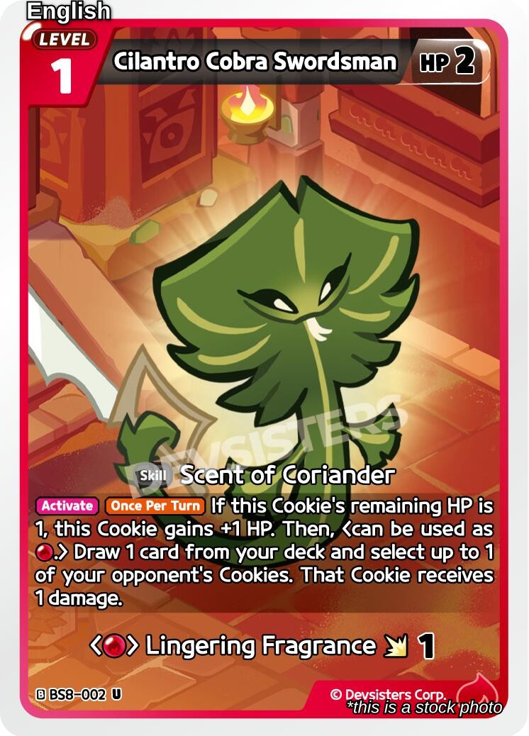Cilantro Cobra Swordsman