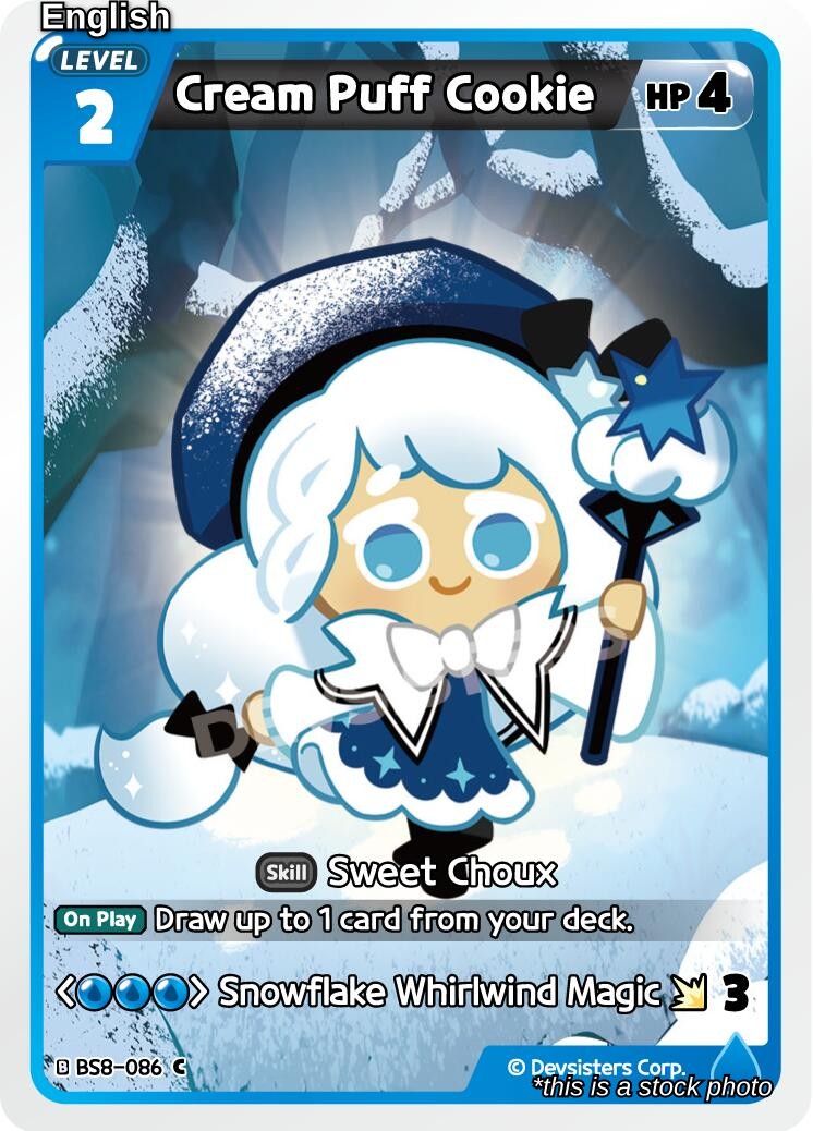 Cream Puff Cookie