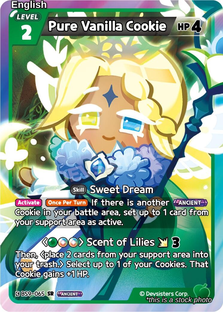 Pure Vanilla Cookie (065)