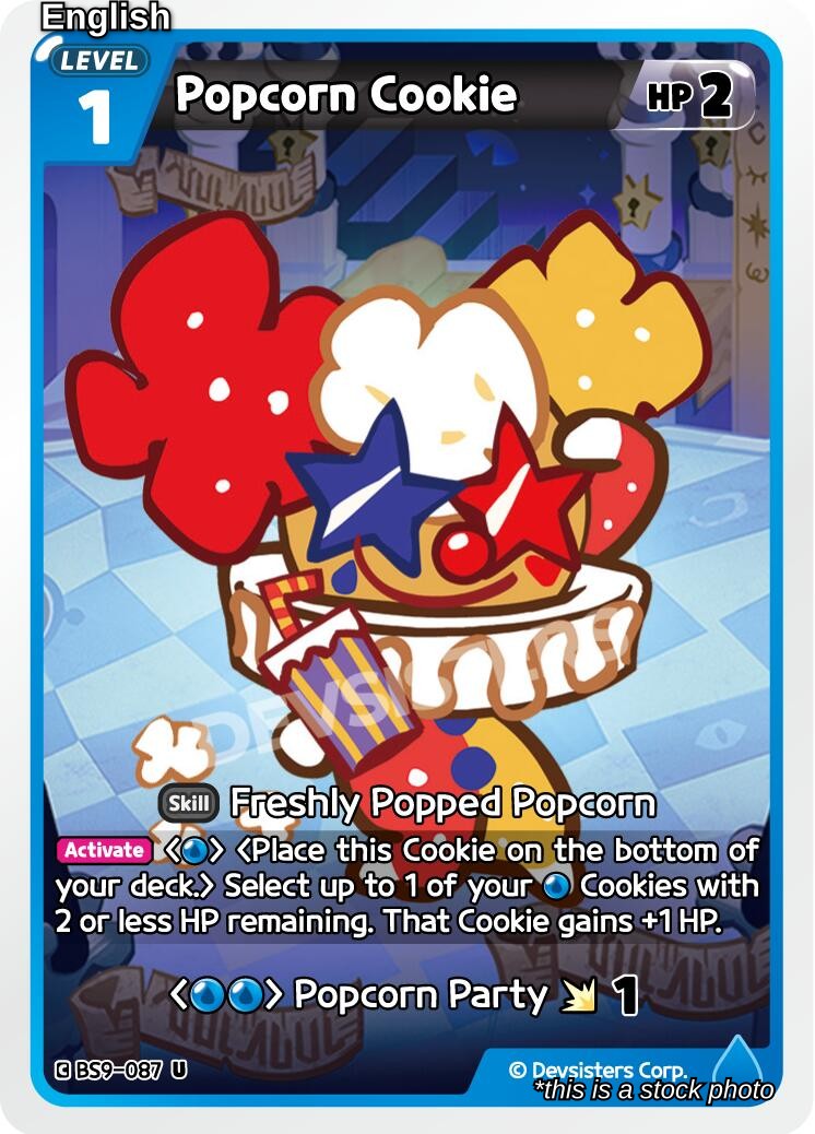 Popcorn Cookie