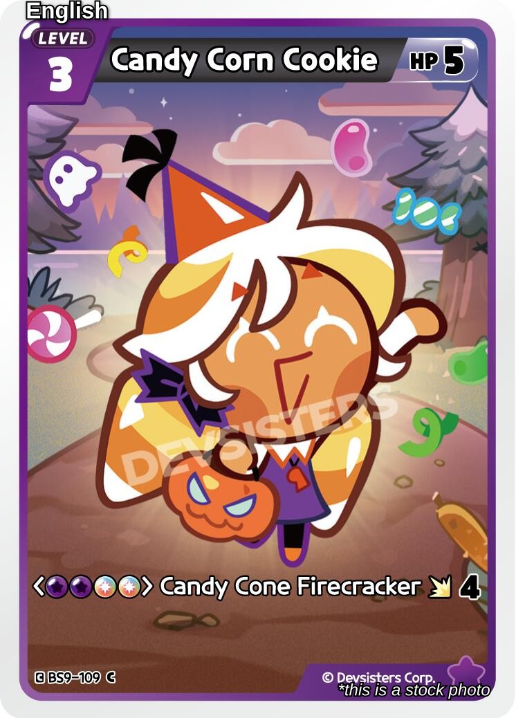 Candy Corn Cookie