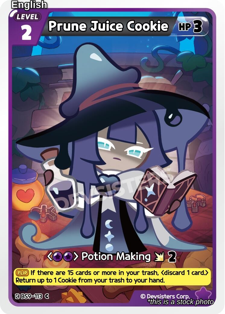 Prune Juice Cookie (Ver. 1)