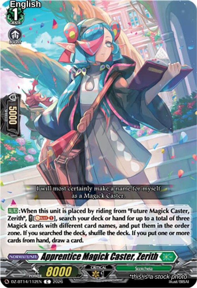 Apprentice Magick Caster, Zerith