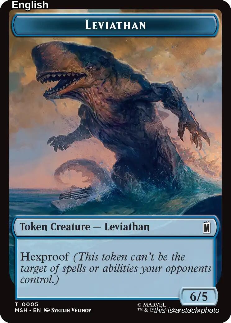 Leviathan // Food Double-Sided Token