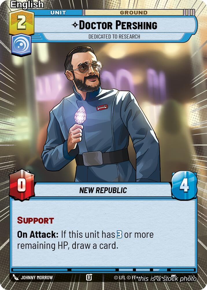 Doctor Pershing - Dedicated to Research (Hyperspace)