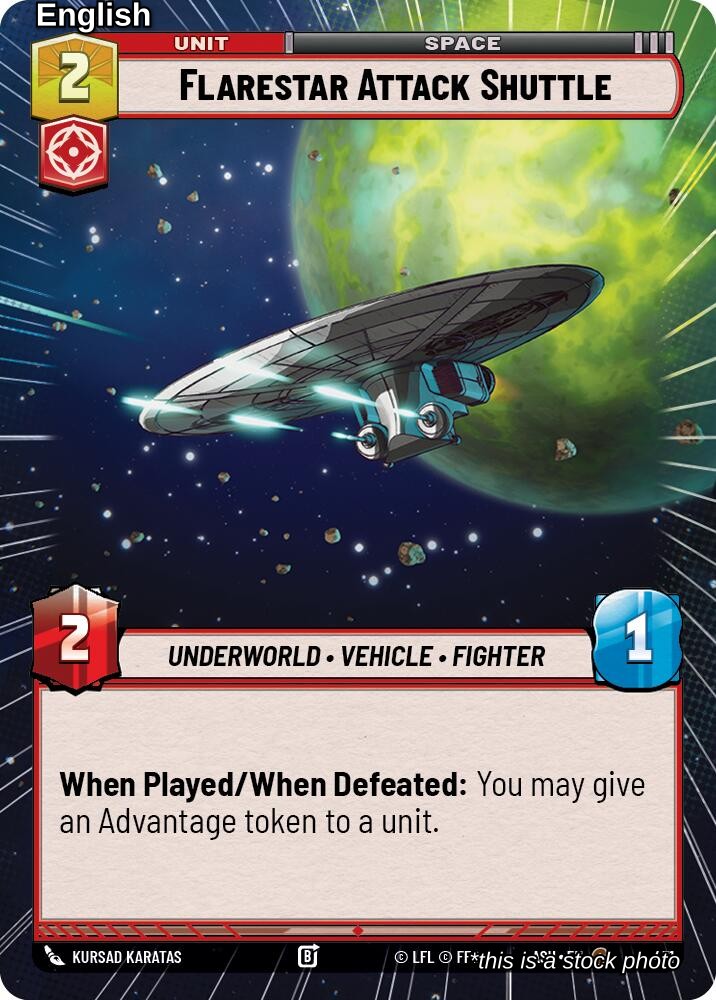 Flarestar Attack Shuttle (Hyperspace)
