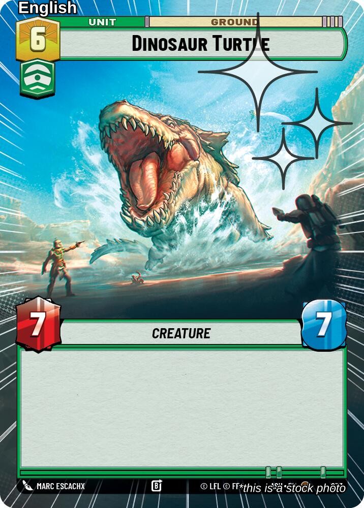 Dinosaur Turtle (Hyperspace Foil)