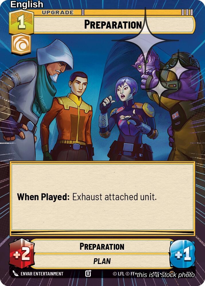 Preparation (Hyperspace Foil)