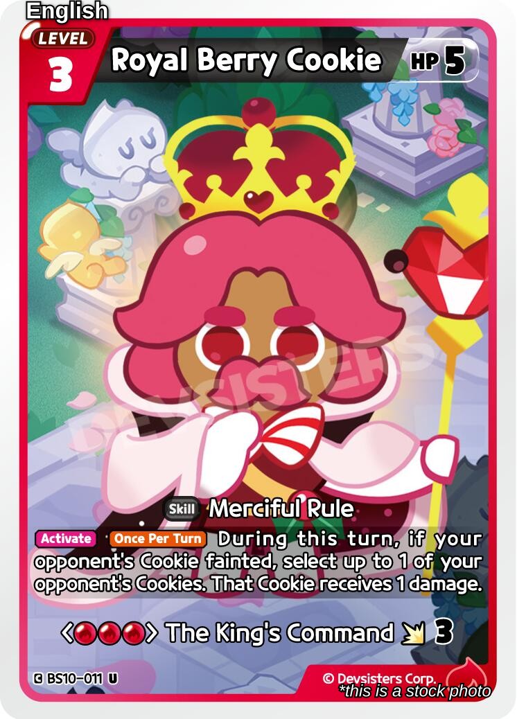 Royal Berry Cookie