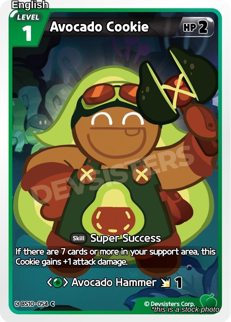 Avocado Cookie