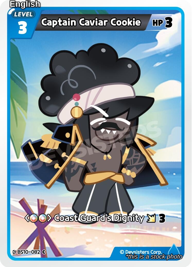 Captain Caviar Cookie