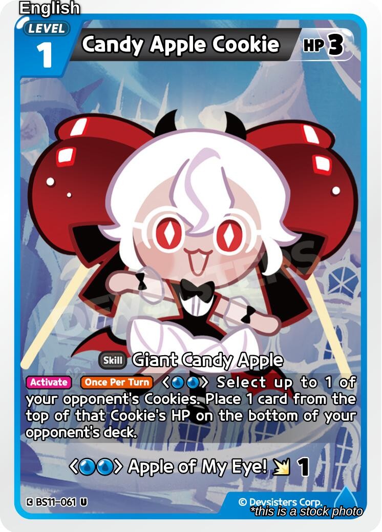 Candy Apple Cookie