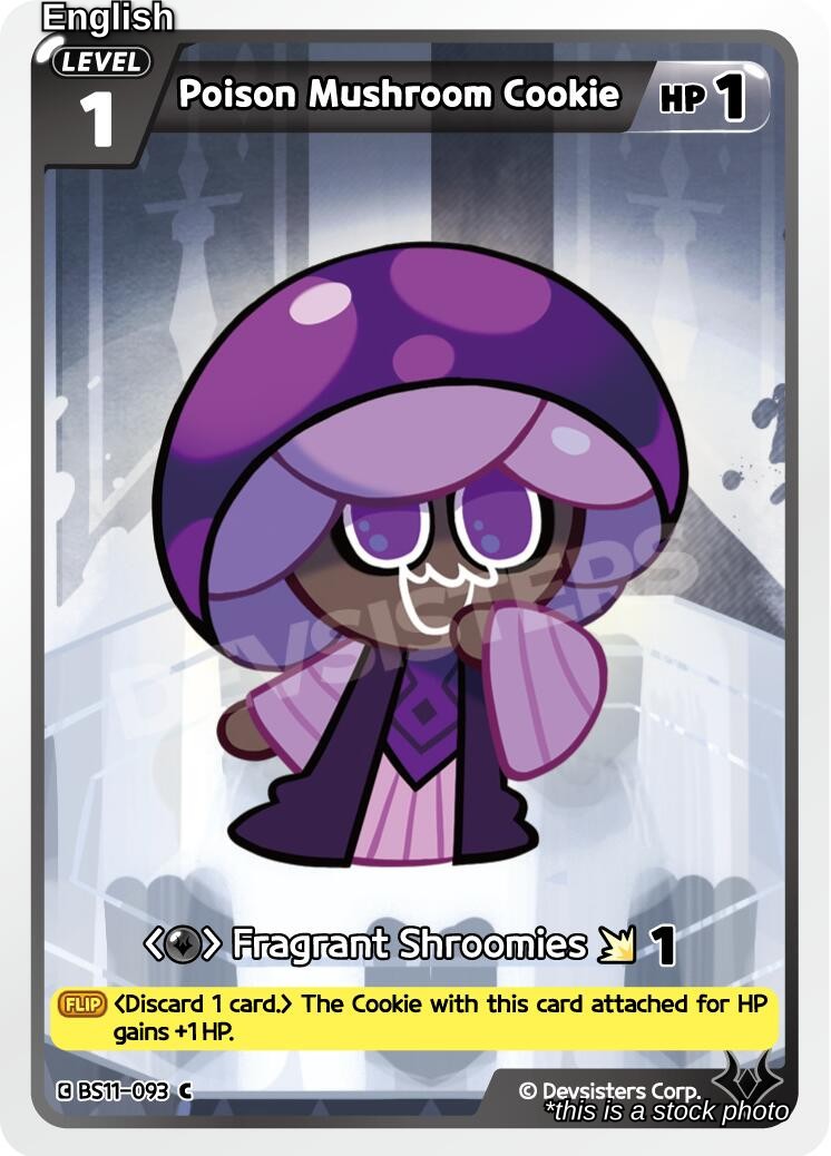 Poison Mushroom Cookie