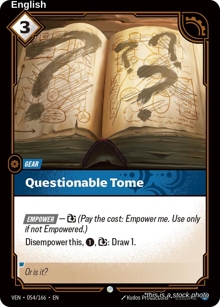 Questionable Tome