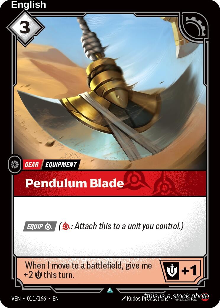 Pendulum Blade