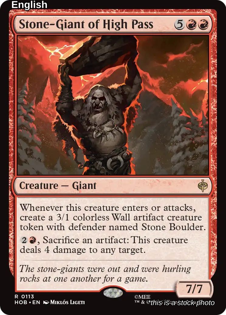 Stone-Giant of High Pass