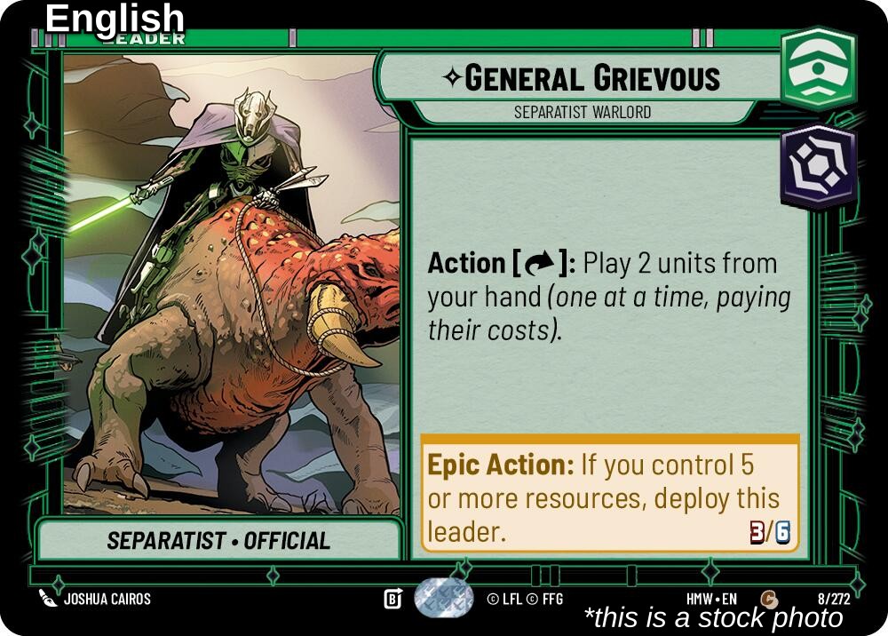 General Grievous - Separatist Warlord