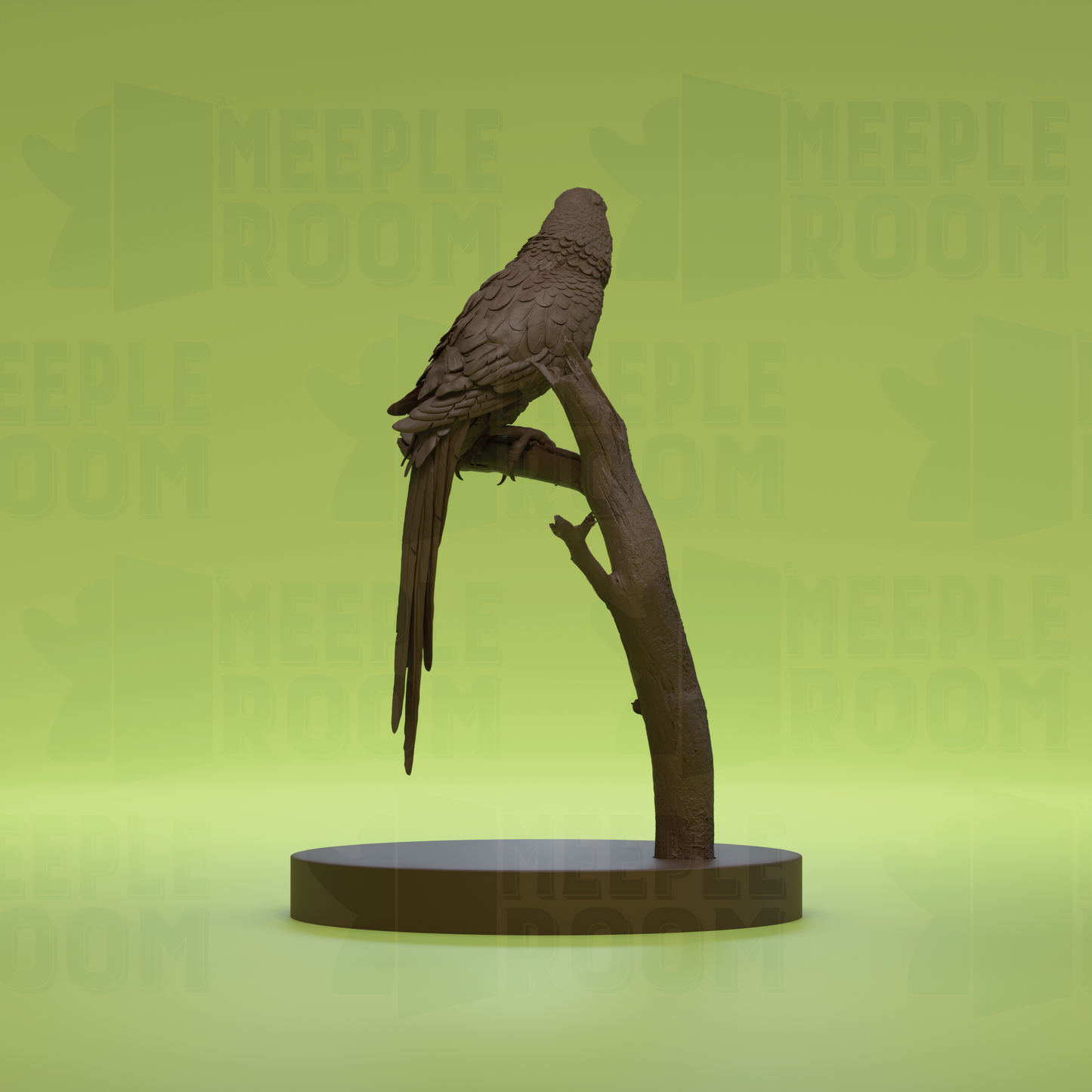 Hyacinth Macaw by Animal Den Miniatures | Miniature | TTRPG | Unpainted | Print on Demand