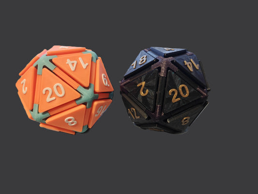 D20 Ultra Fidget Clicker by Pawpular Prints
