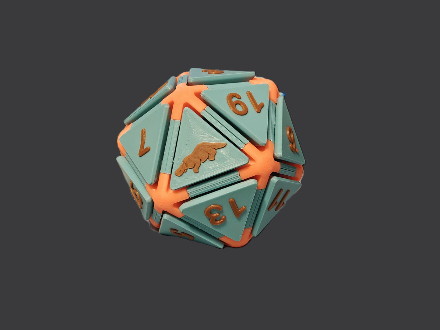D20 Ultra Fidget Clicker by Pawpular Prints | Print on Demand