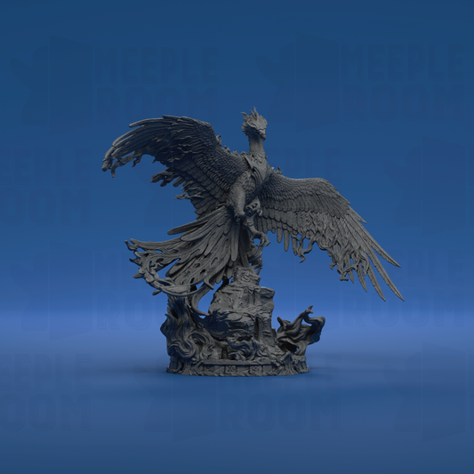 The Phoenix by Witchsong Miniatures | Miniature | TTRPG | Unpainted | Print on Demand
