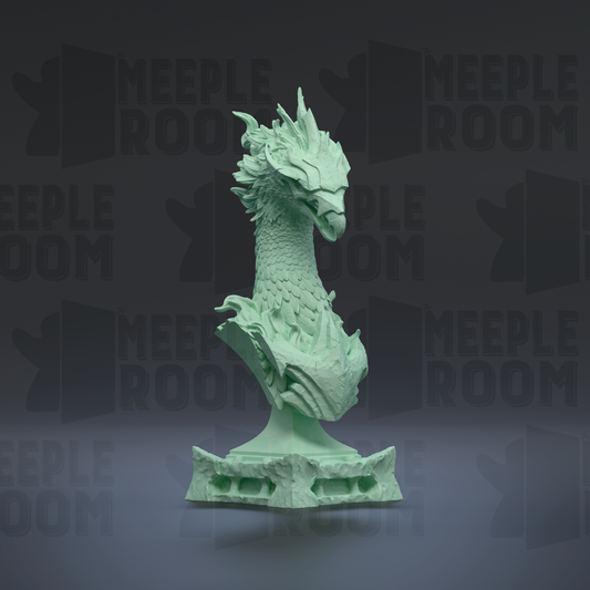 The Phoenix, Bust by Witchsong Miniatures | Miniature | TTRPG | Unpainted | Print on Demand