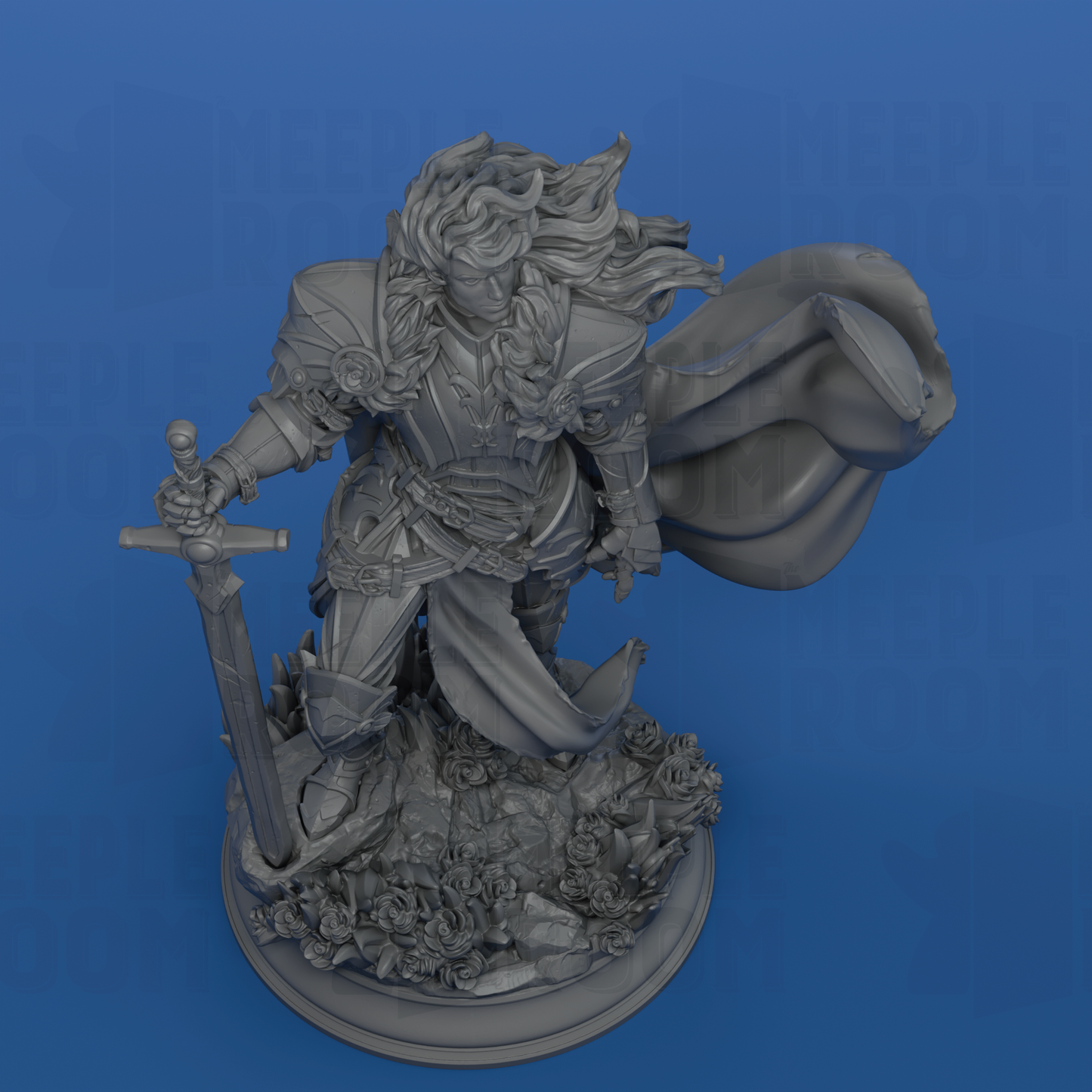 Prince Charming, Noble Knight by DM Stash | Miniature | TTRPG | Unpainted | Print on Demand