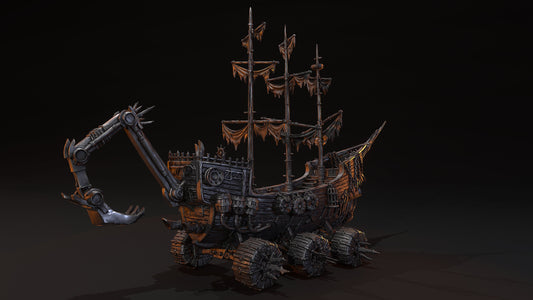 Rolling Ship by Dragon Trappers Lodge