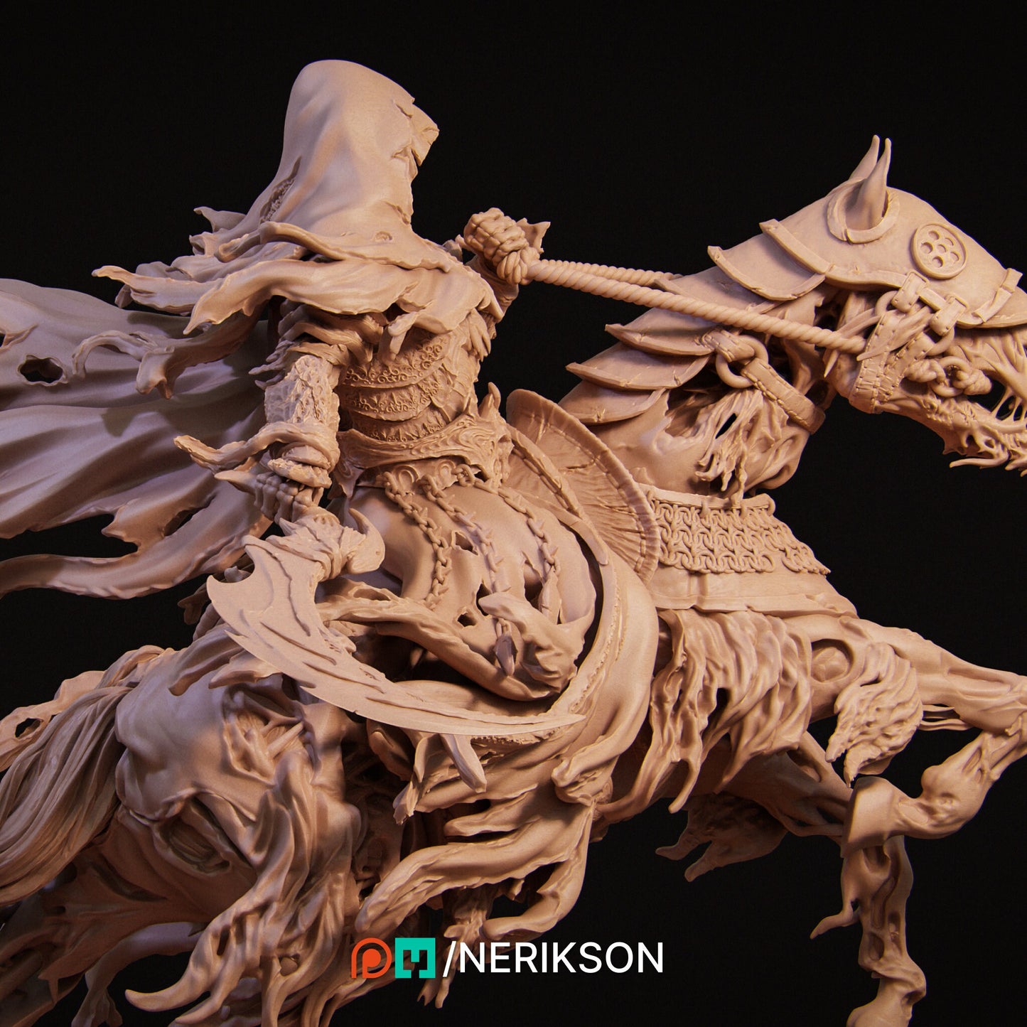 Four Horsemen: Death, Mounted by Nerikson | Please Read description