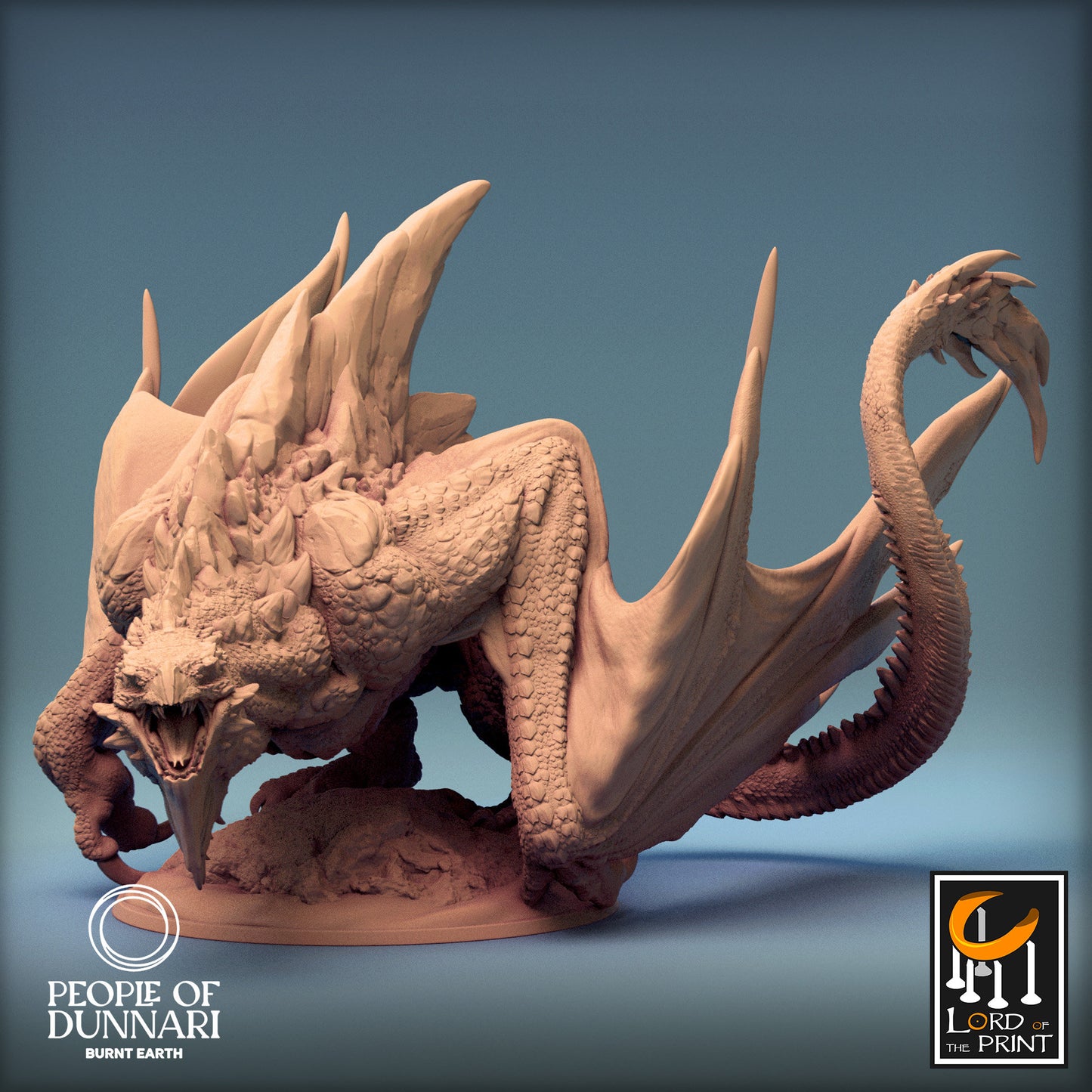 Sand Wyvern by Lord of the Print | Please Read Description
