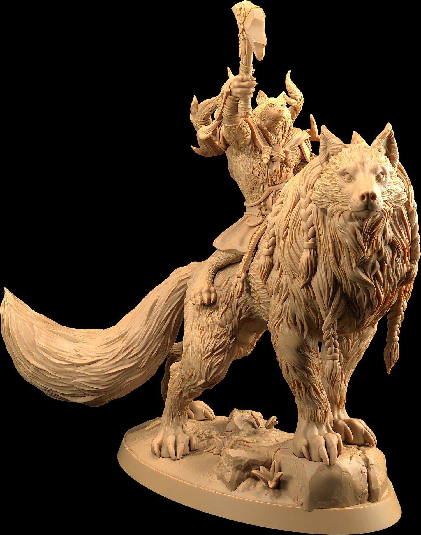 Lunar Huntmaster, Mounted by Dragon Trappers Lodge | Please Read Description