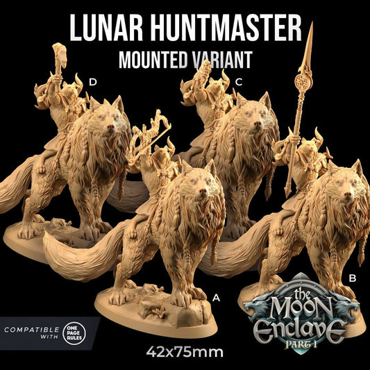 Lunar Huntmaster, Mounted by Dragon Trappers Lodge | Please Read Description