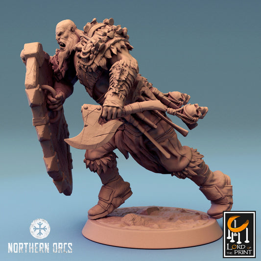 Northern Orc Axe-men by Lord of the Print | Please Read Description